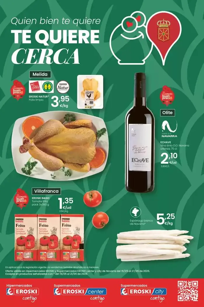 Catálogo de Quien bien te quiere, te quiere cerca 15 de mayo al 27 de mayo 2025 - Página 1
