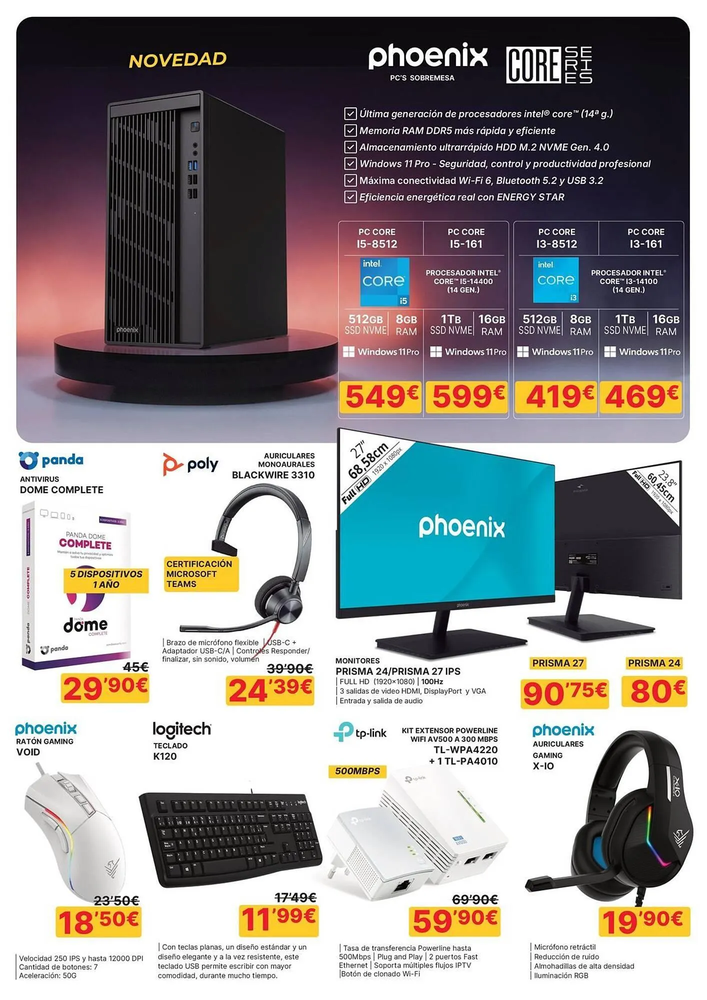 Catálogo de Folleto Dynos Informática 23 de julio al 15 de agosto 2025 - Página 3