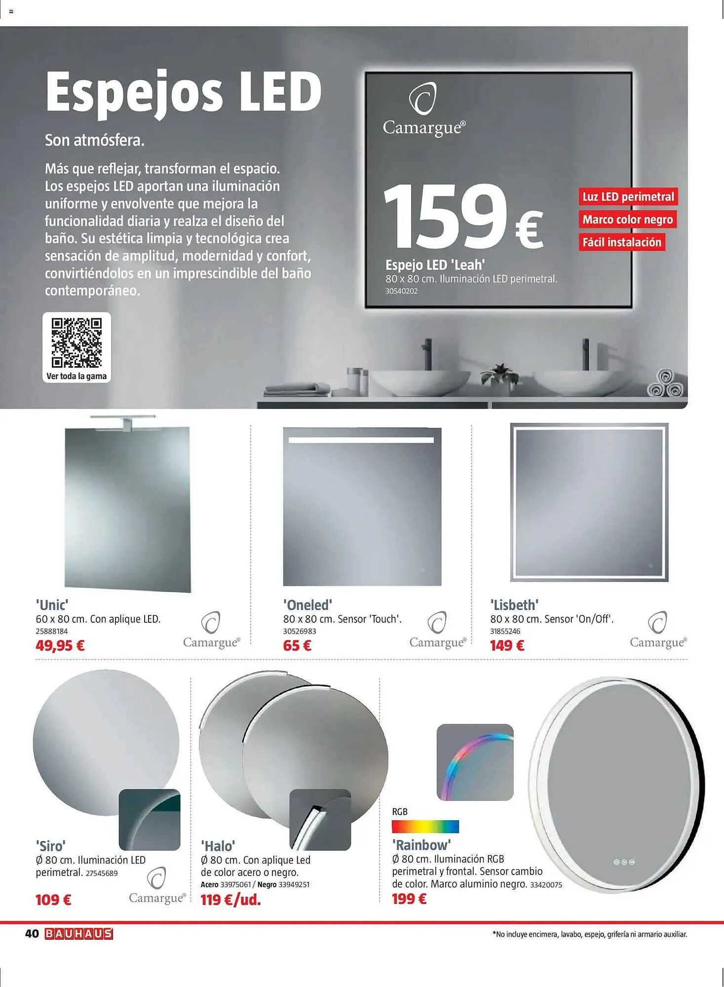 Catálogo de Catálogo Bauhaus 2 de marzo al 2 de abril 2026 - Página 40