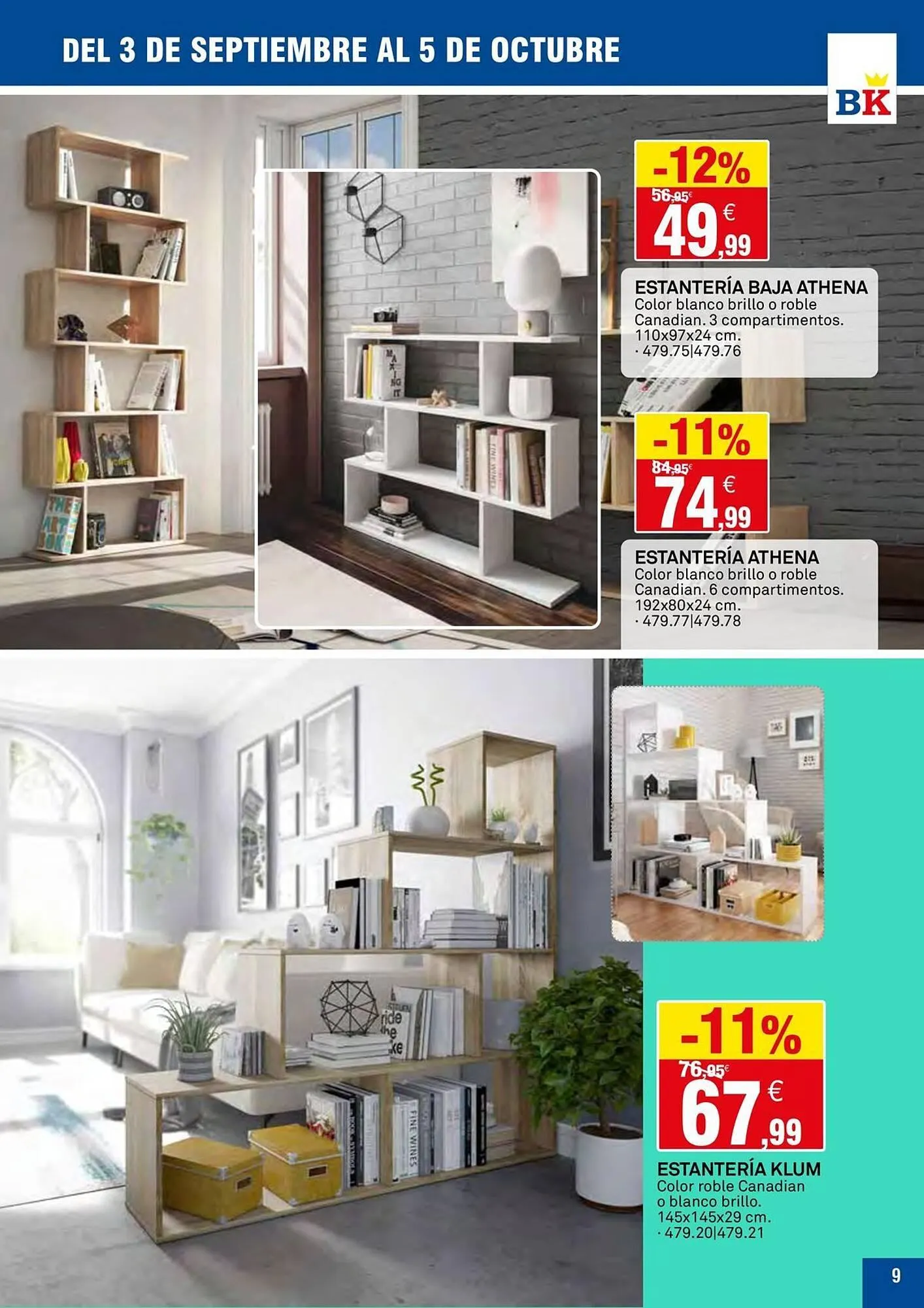 Catálogo de Catálogo Bricoking 3 de septiembre al 15 de octubre 2025 - Página 9
