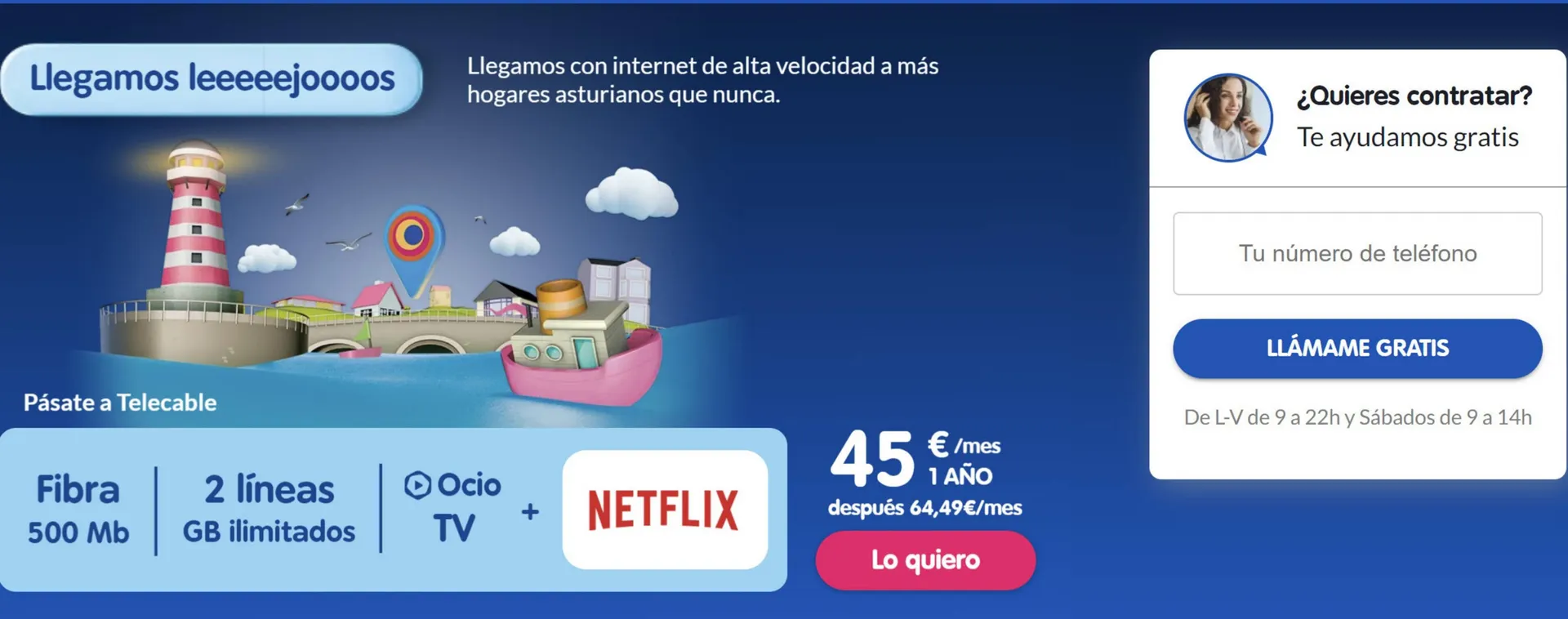 Folleto Telecable - 1