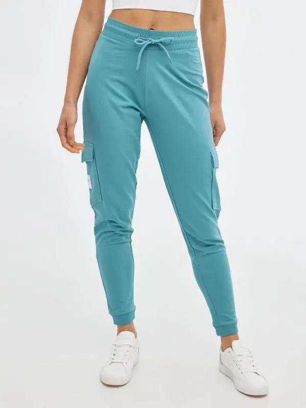 Pantalón jogger de felpa