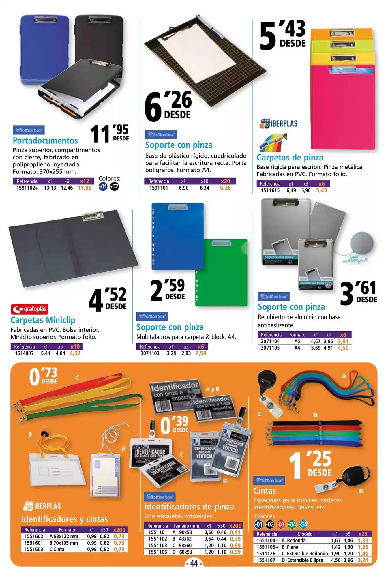 Catálogo de Folleto Folder 8 de mayo al 10 de octubre 2025 - Página 44