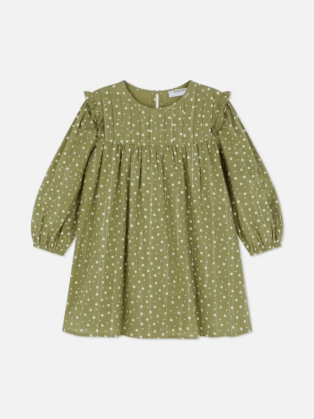 1,5-8 años | Vestido floral de manga larga