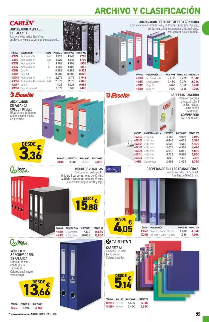 Catálogo de ESPECIAL ARCHIVO 6 de febrero al 11 de junio 2025 - Página 25