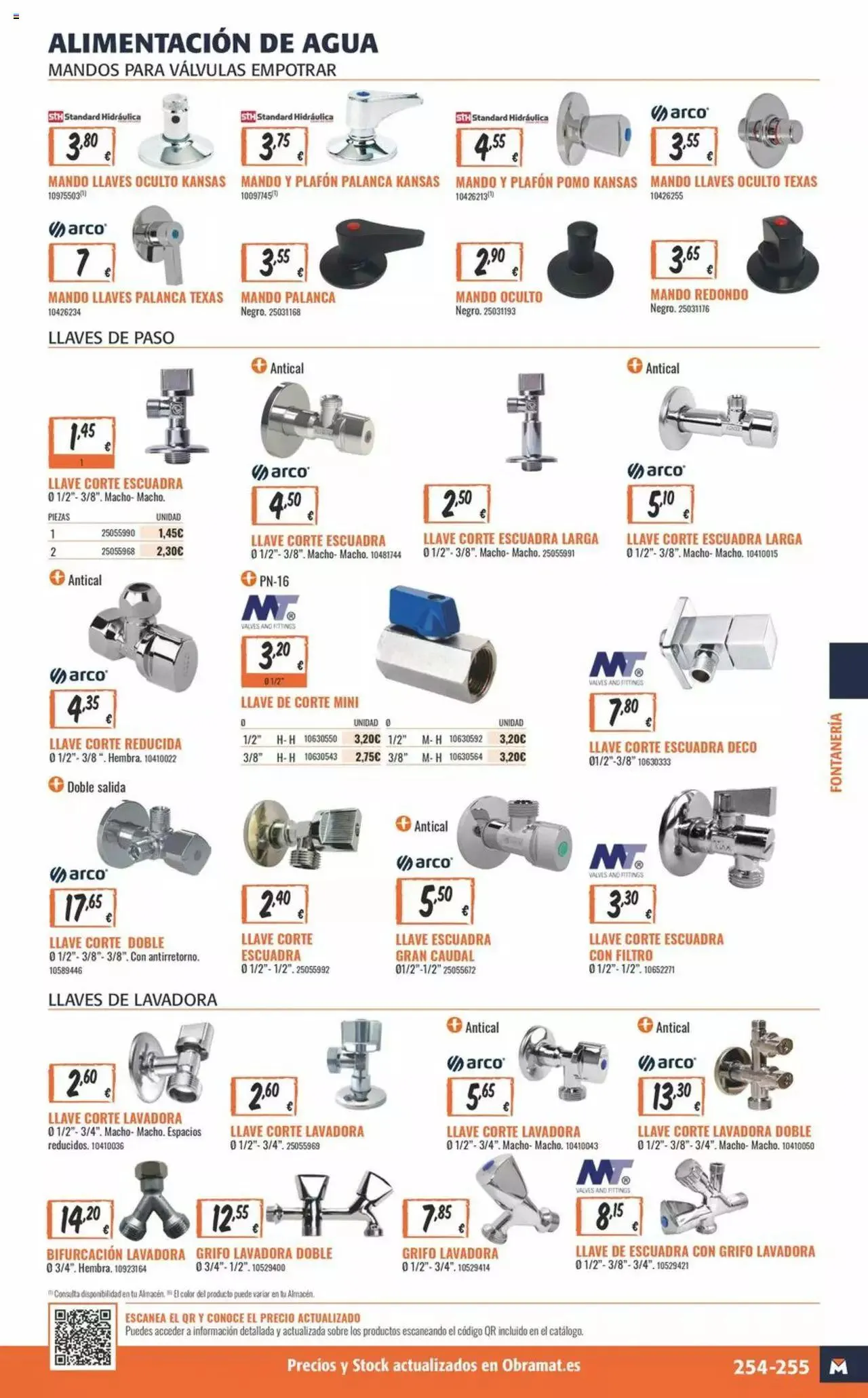 Catálogo de Obramat folleto 8 de marzo al 22 de abril 2024 - Página 255