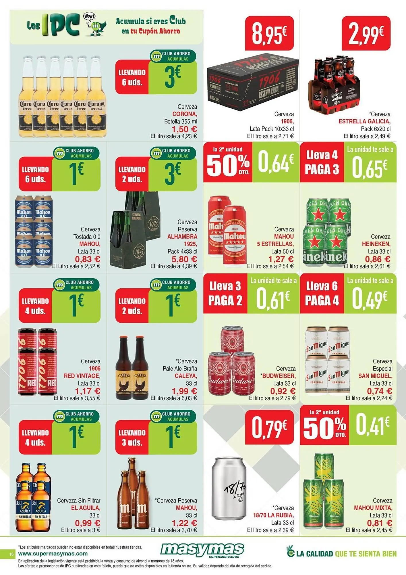 Catálogo de Folleto Masymas 26 de junio al 30 de julio 2025 - Página 16