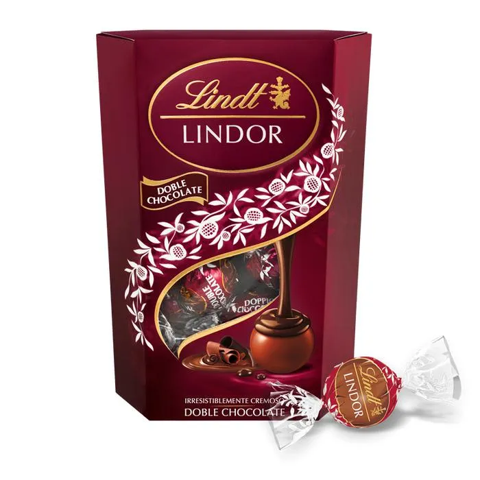 Lindor Cornet Doble Chocolate 200g - Lindt