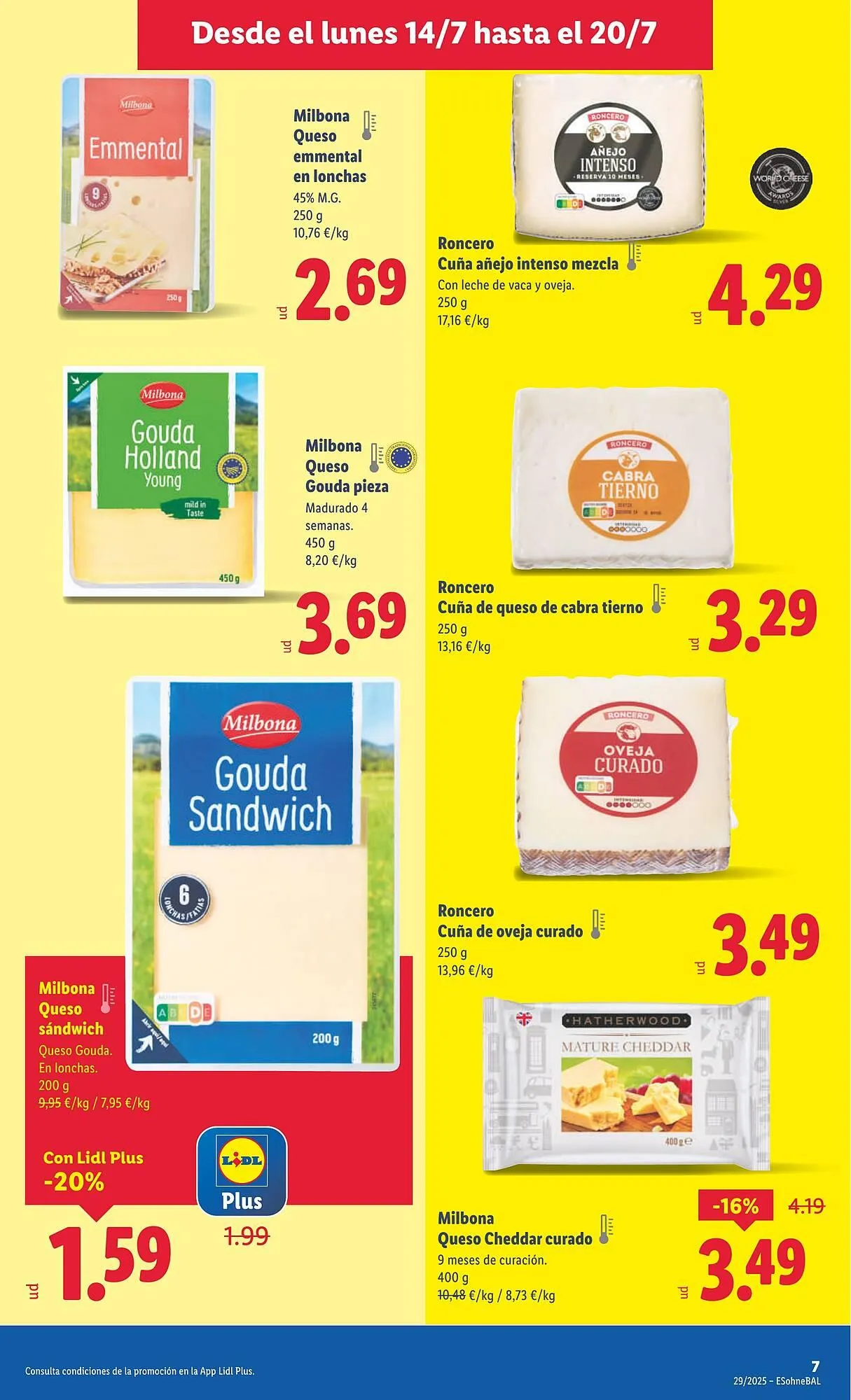 Catálogo de Folleto Lidl 14 de julio al 20 de julio 2025 - Página 7