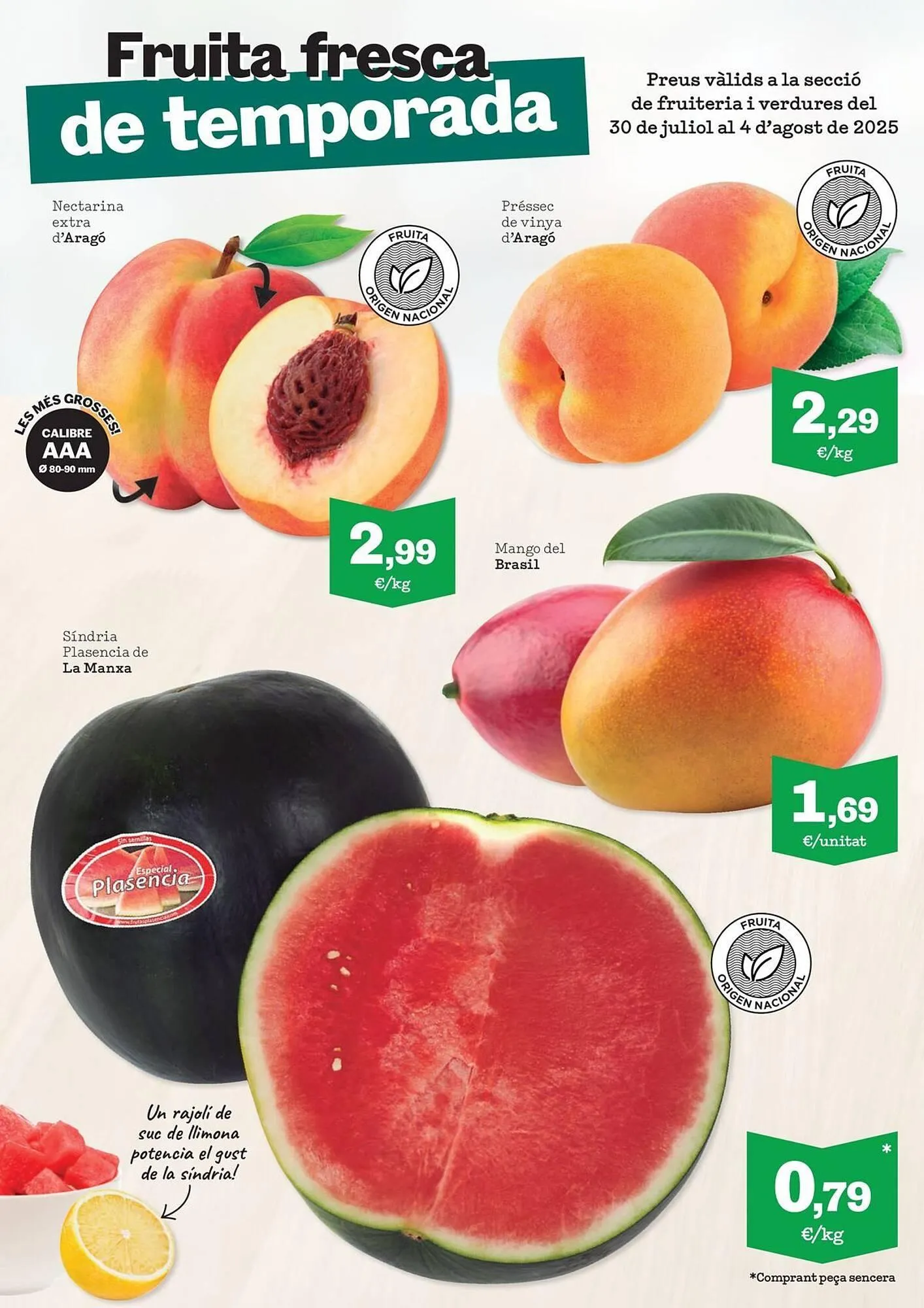 Catálogo de Folleto Sorli 30 de julio al 26 de agosto 2025 - Página 2