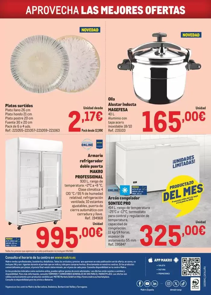 Catálogo de Makro Precios Cataluña 15 de mayo al 1 de junio 2025 - Página 32