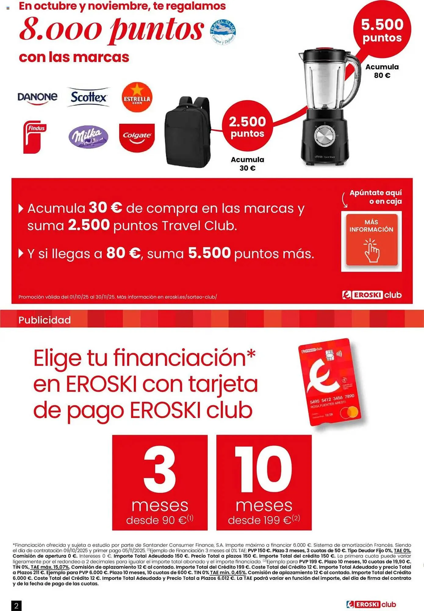 Catálogo de Folleto Eroski 9 de octubre al 29 de octubre 2025 - Página 2