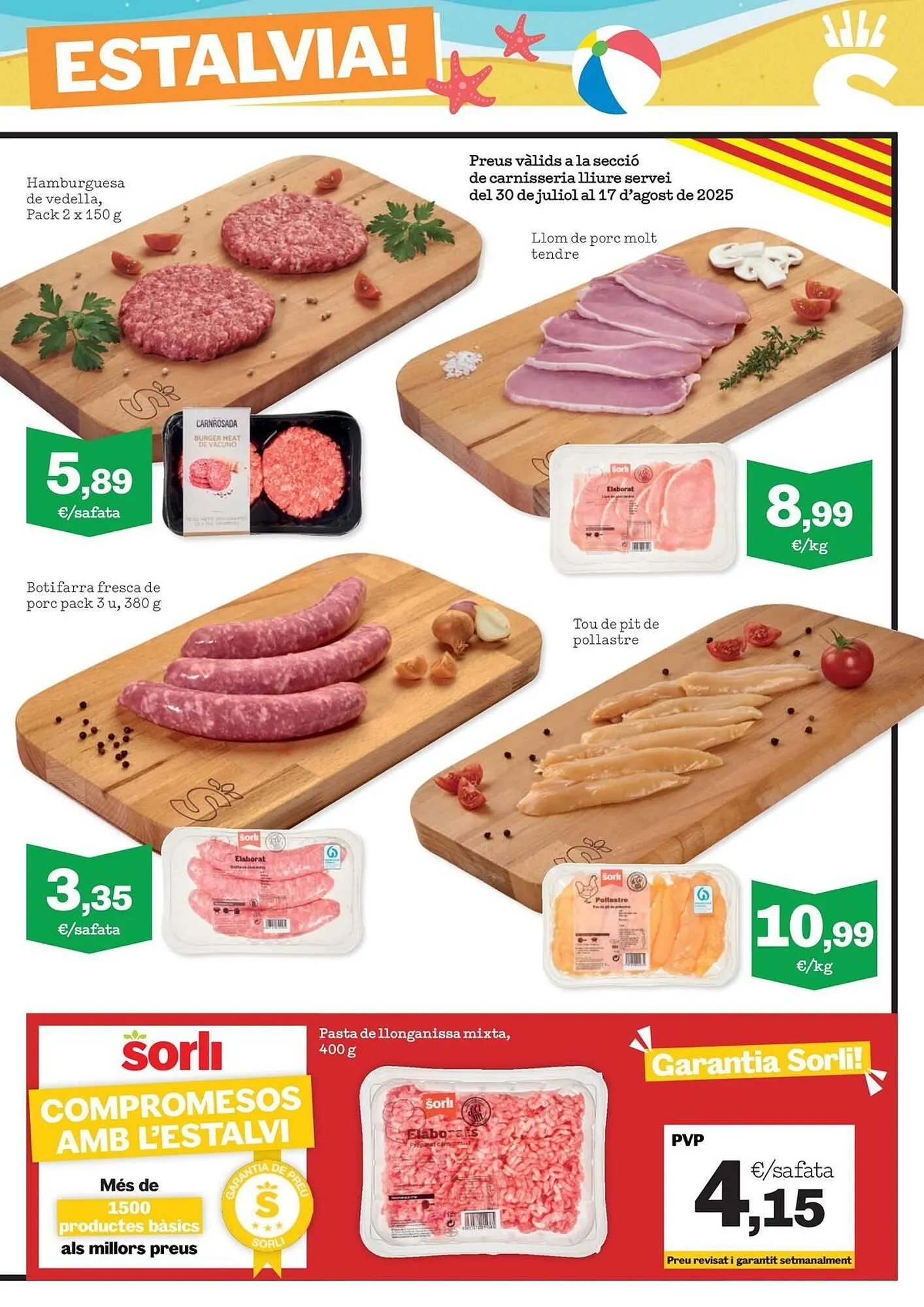 Catálogo de Folleto Sorli 30 de julio al 26 de agosto 2025 - Página 5