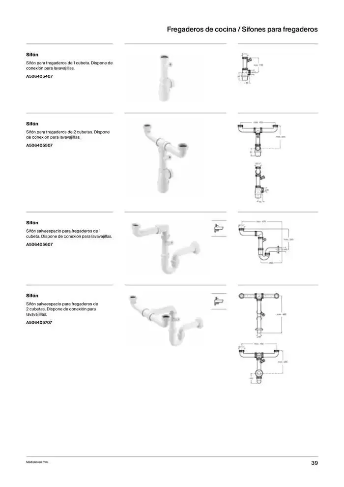 Catálogo de Fregaderos y grifería para cocina 9 de enero al 31 de diciembre 2025 - Página 41