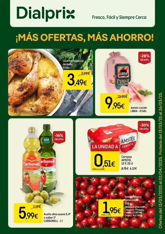 Ofertas del 13/03/2025 al 02/04/2025. Frutería del 13/03/ - 1