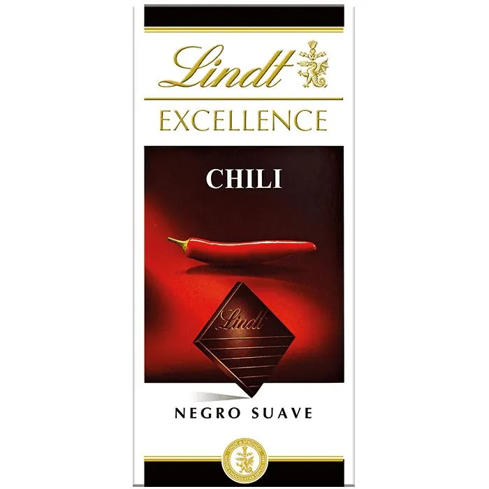 Tableta de Chocolate Excellence Chili 100g - Lindt