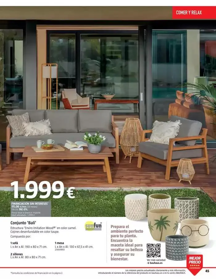 Catálogo de Bauhaus Verano 1 de junio al 31 de agosto 2025 - Página 45