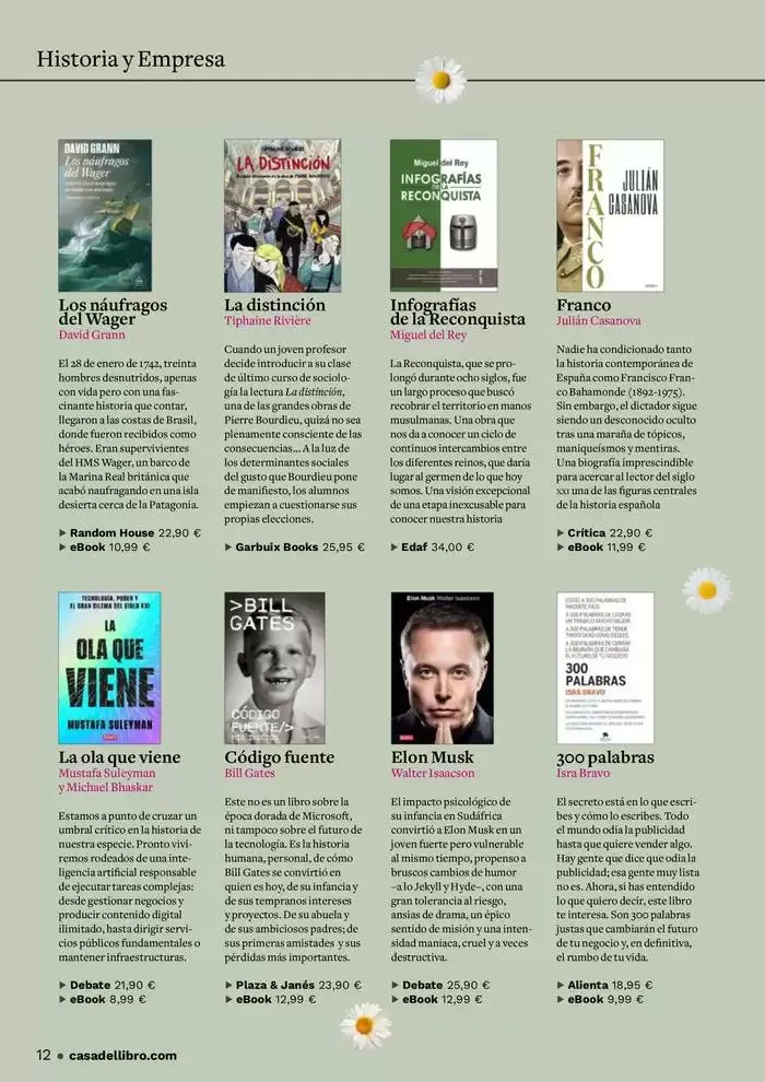 Catálogo de Casa del Libro Comparte lo que lees 1 de marzo al 31 de marzo 2025 - Página 12