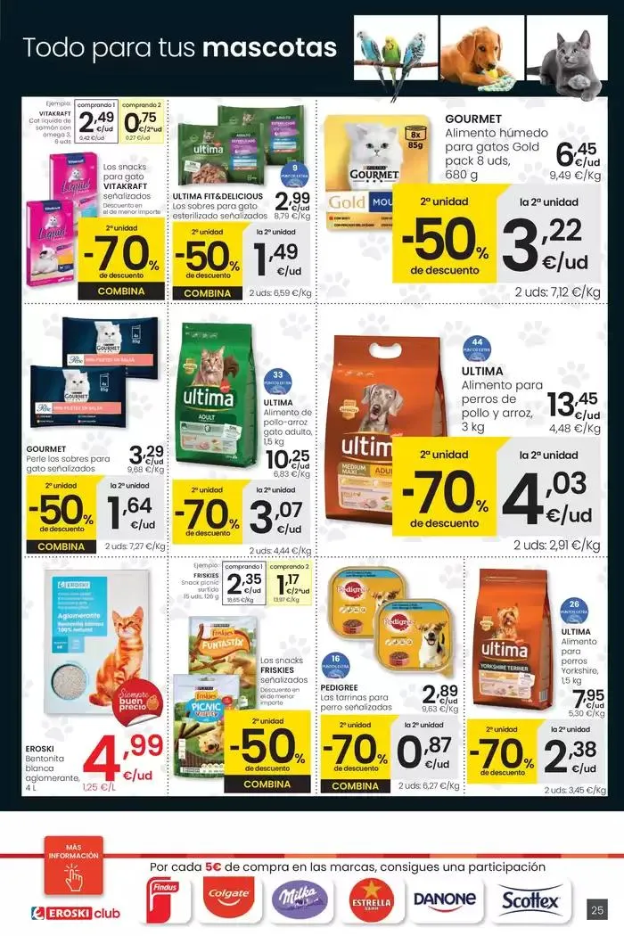 Catálogo de Precio más bajo EROSKI CENTER 27 de marzo al 8 de abril 2025 - Página 25