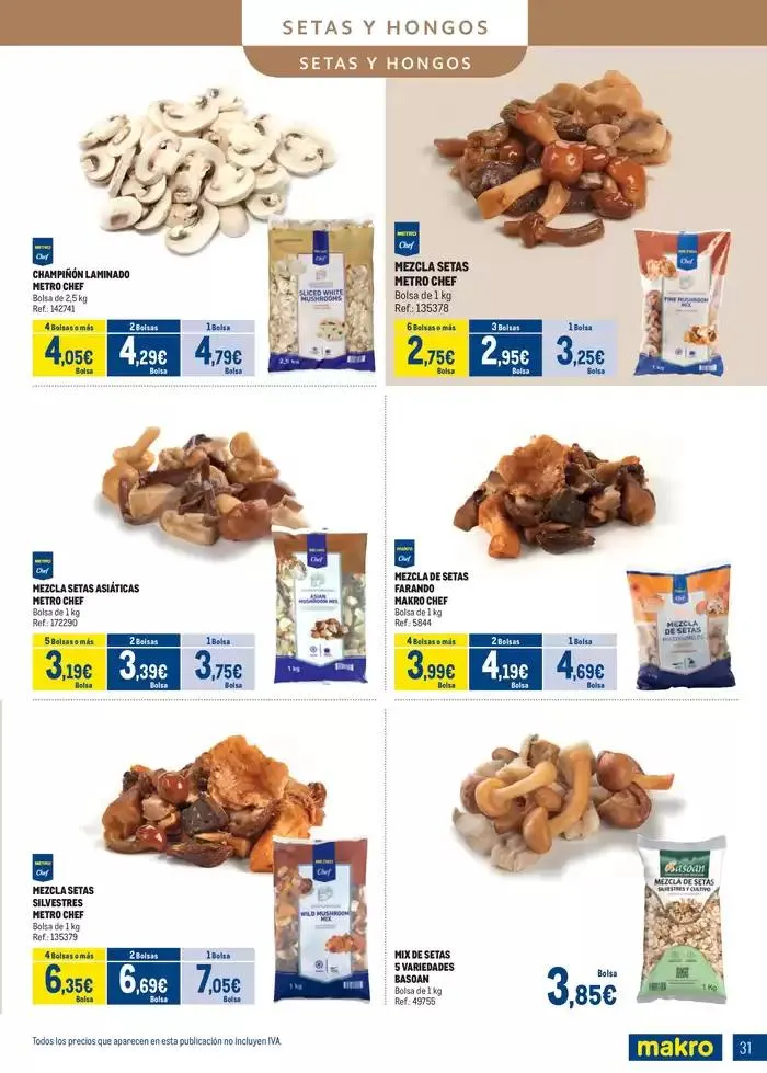 Catálogo de Especial Congelados Sur II 5 de mayo al 1 de junio 2025 - Página 31