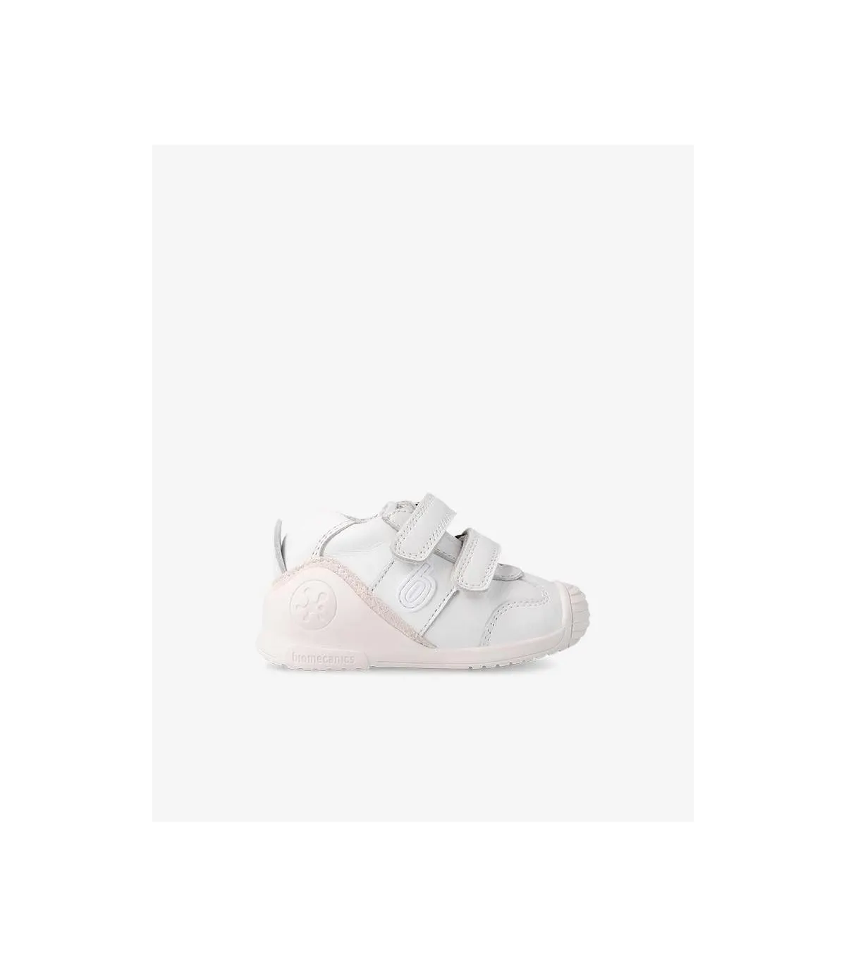 Zapatillas de Piel de bebés en blanco