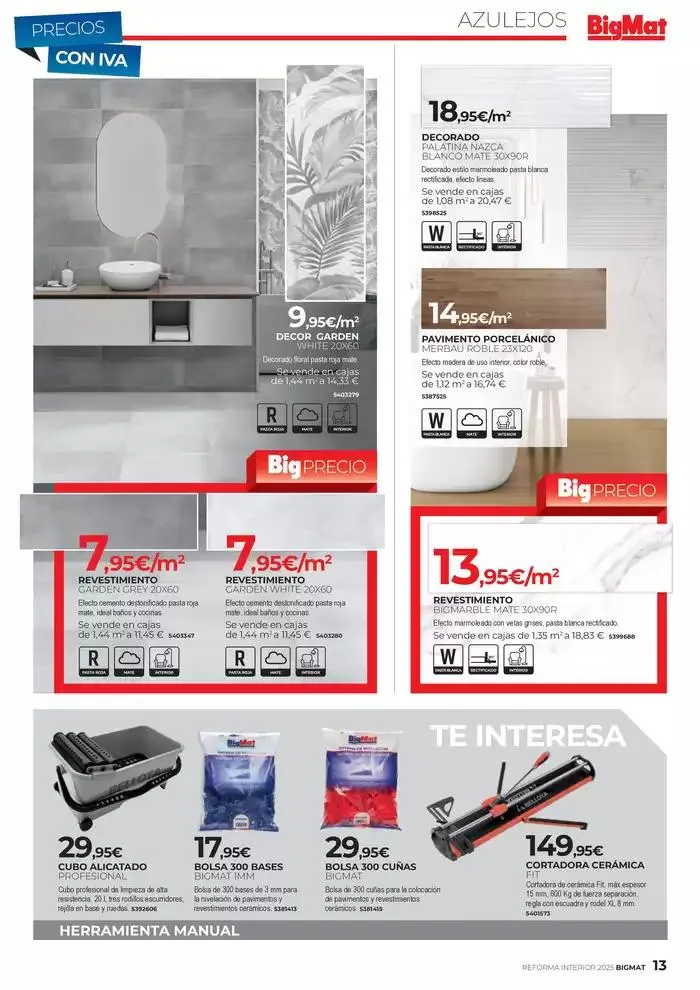 Catálogo de  Precios del folleto válidos hasta el 19/04/25 17 de febrero al 19 de abril 2025 - Página 13
