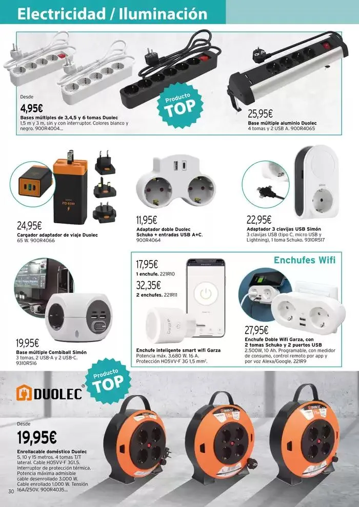 Catálogo de Renovación y mantenimiento del hogar 1 de enero al 31 de diciembre 2025 - Página 30