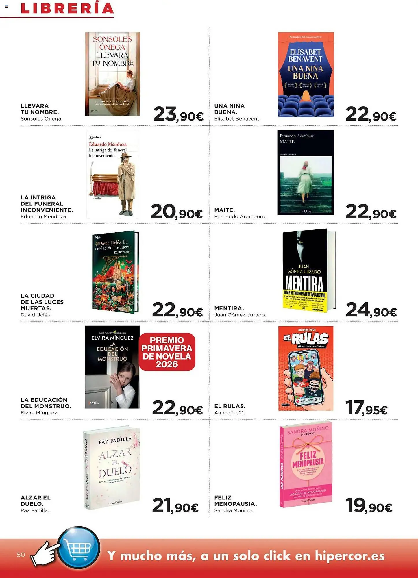 Catálogo de Catálogo Hipercor 23 de abril al 5 de mayo 2026 - Página 50