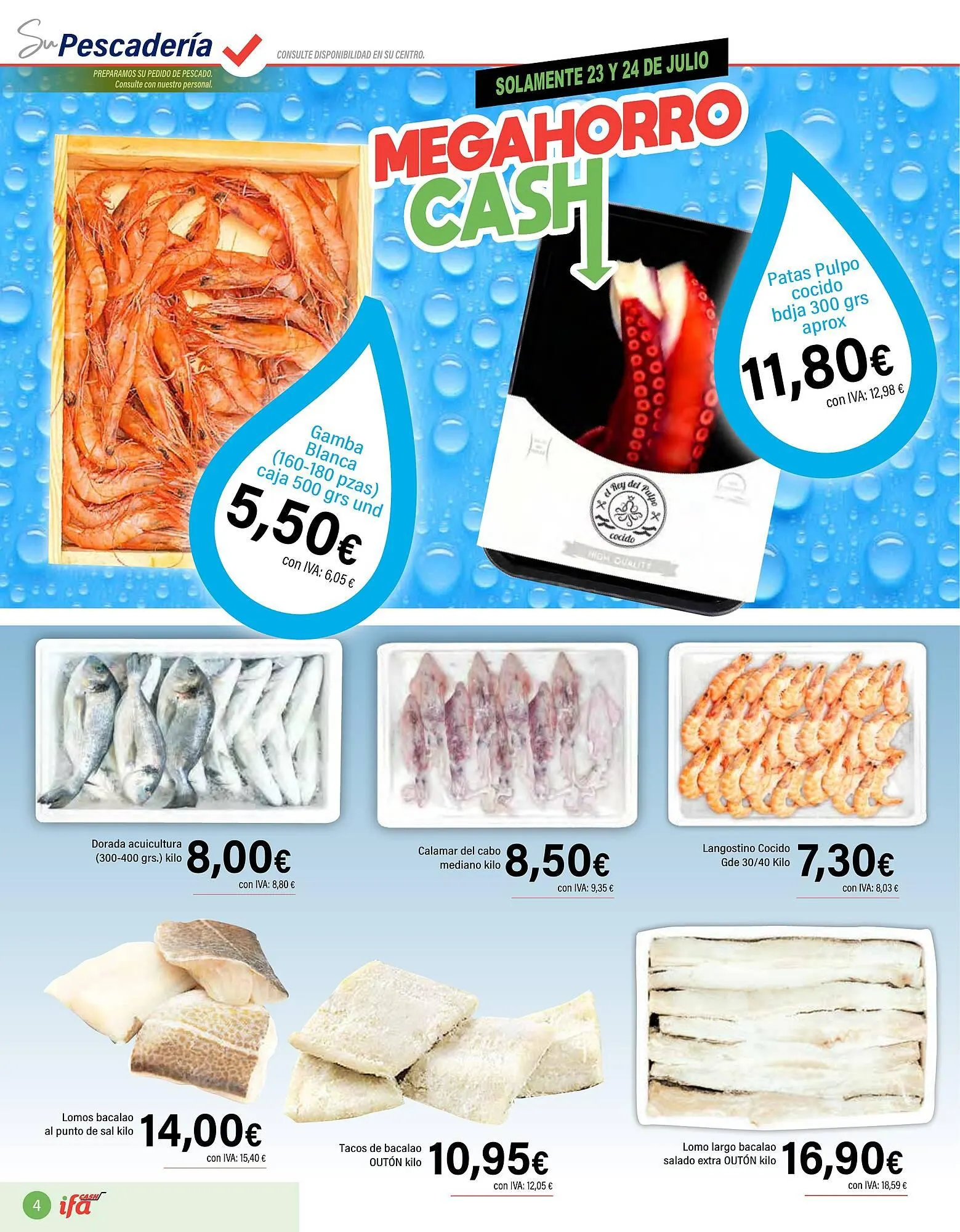 Catálogo de Folleto Cash Ifa 23 de julio al 5 de agosto 2025 - Página 4