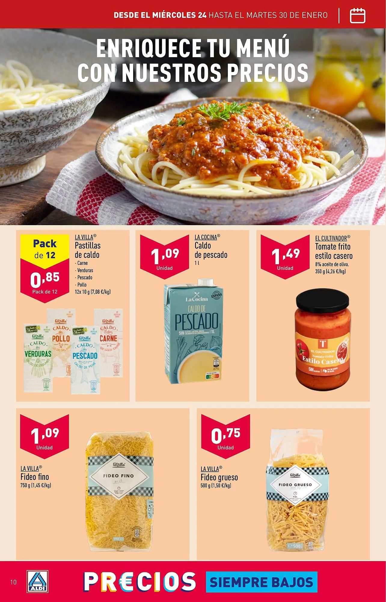 Catálogo de Folleto ALDI 24 de enero al 30 de enero 2024 - Página 10