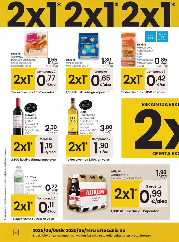 Catálogo de ¡Hola! Mañana abrimos Tu Eroski City Ulzama 8 de mayo al 14 de mayo 2025 - Página 6