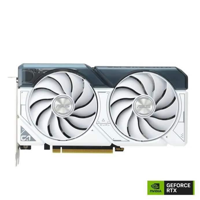 ASUS Dual GeForce RTX™ 4060 Ti White OC Edition 8GB GDDR6