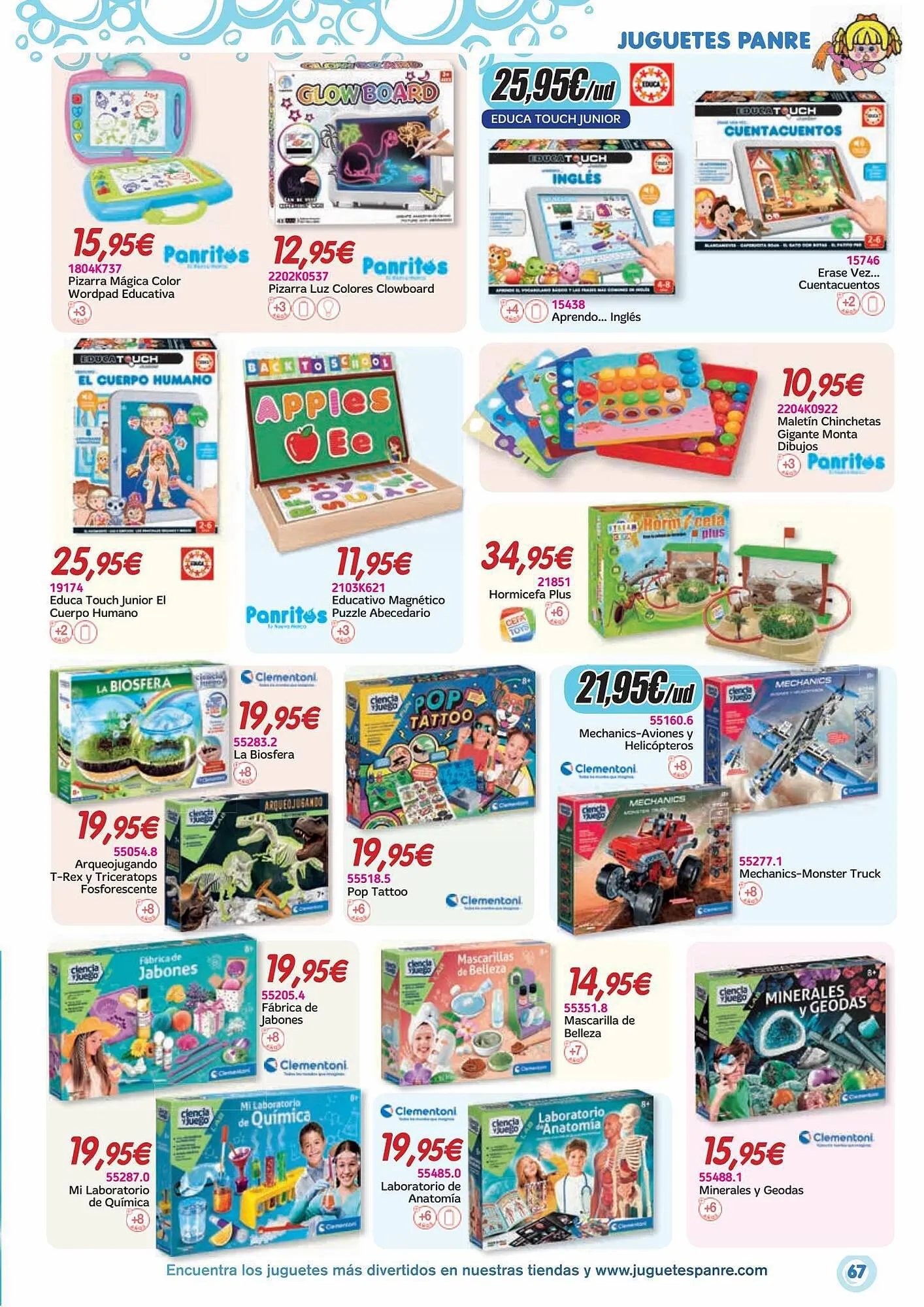 Catálogo de Folleto Panre 5 de junio al 31 de agosto 2023 - Página 67