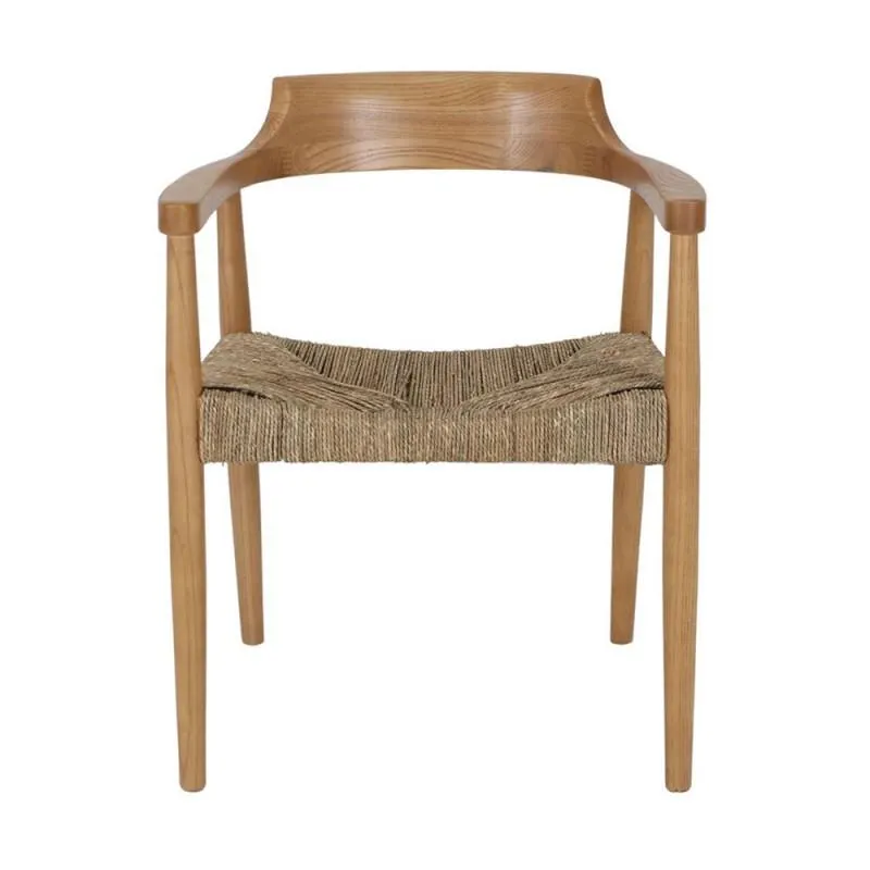 Grama wood dining chair, natural