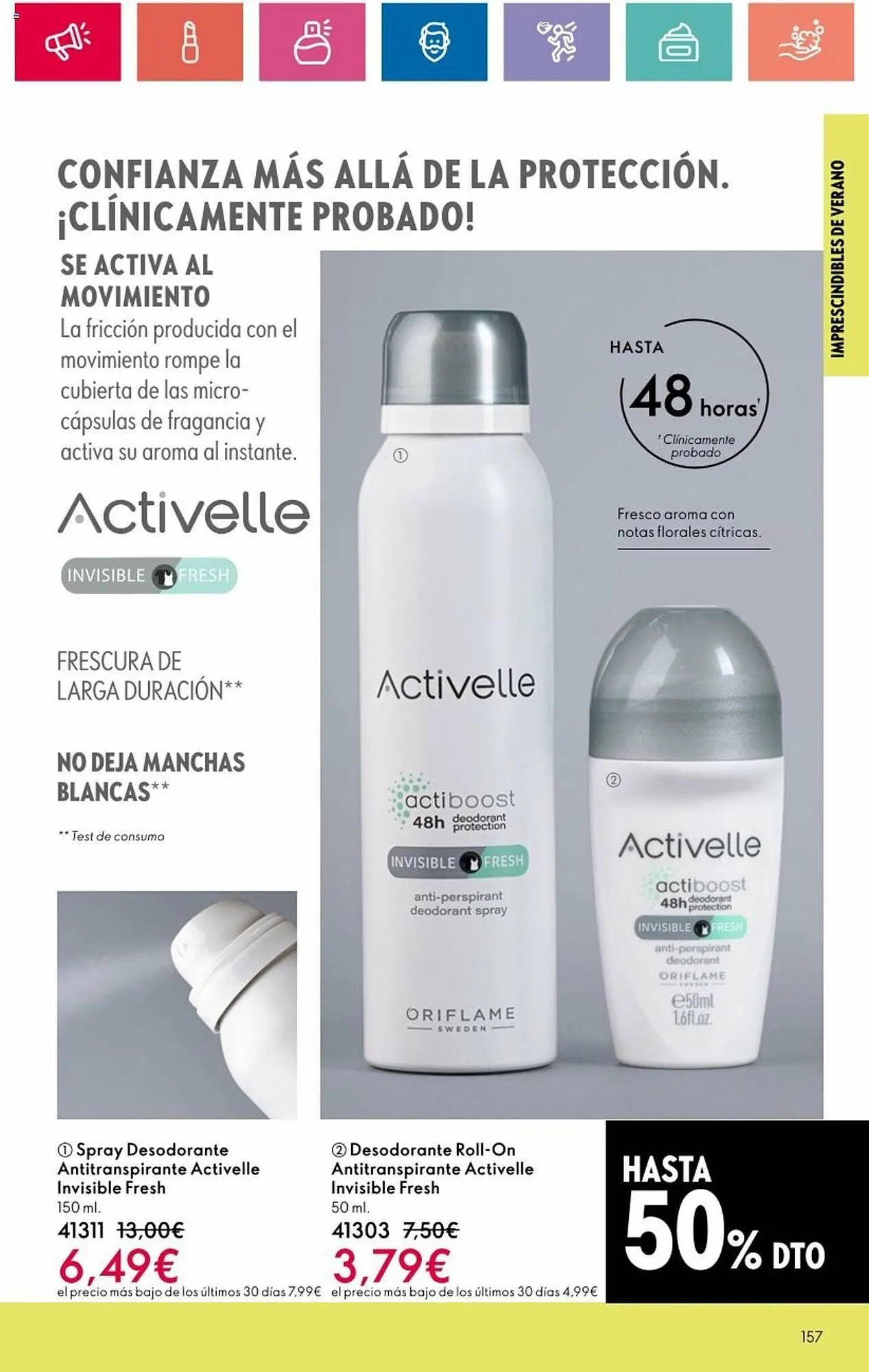 Catálogo de Folleto Oriflame 7 de mayo al 27 de mayo 2024 - Página 157