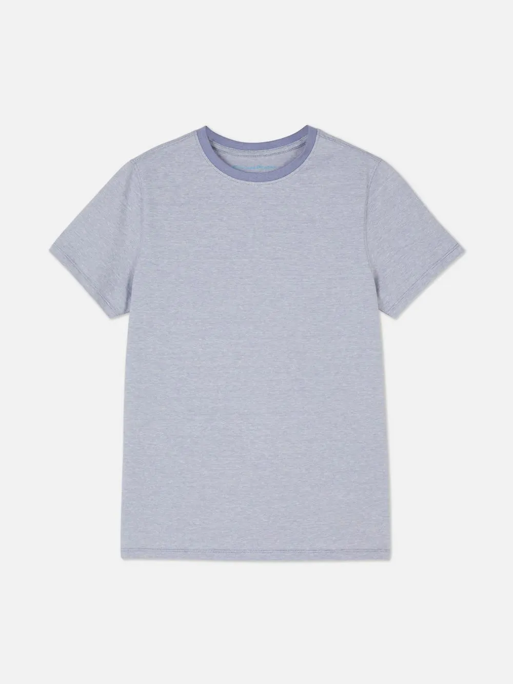 Camiseta de manga corta con raya diplomática