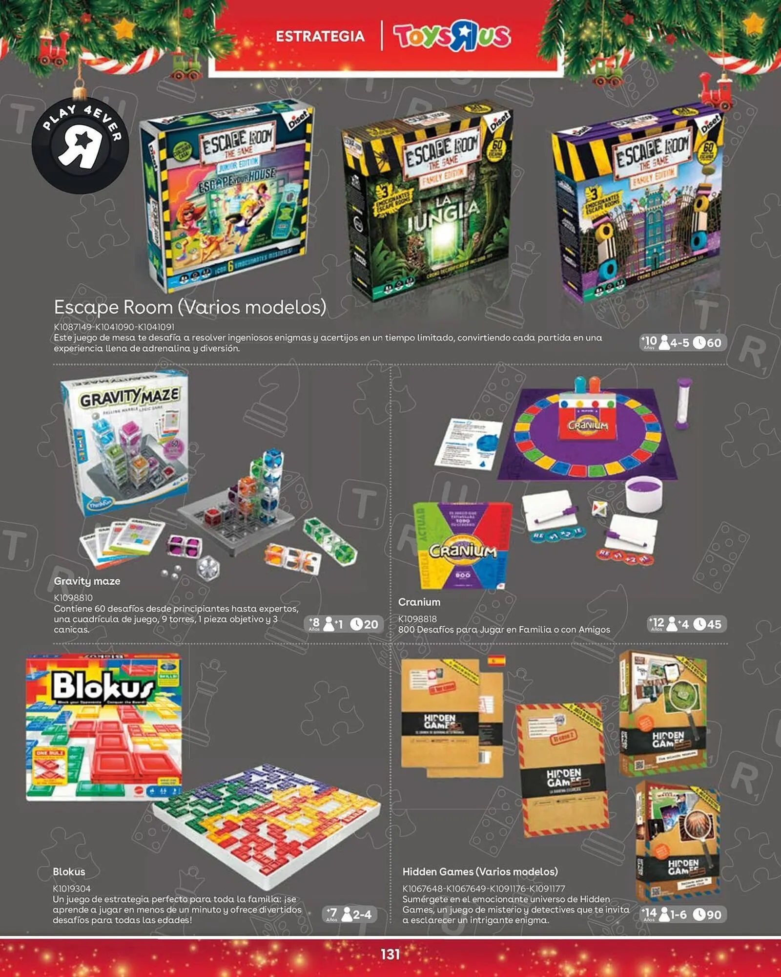 Catálogo de Catálogo ToysRus 5 de noviembre al 5 de enero 2026 - Página 131