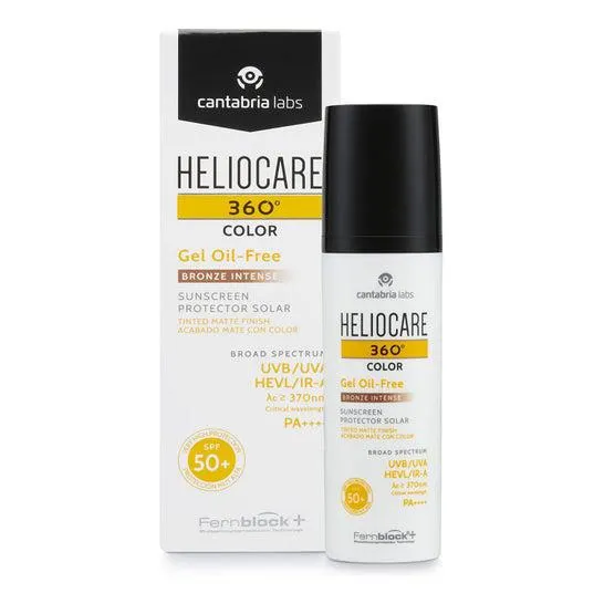 Heliocare 360º Gel Oil-Free Bronze Intense Protector Solar SPF50+ 50ml