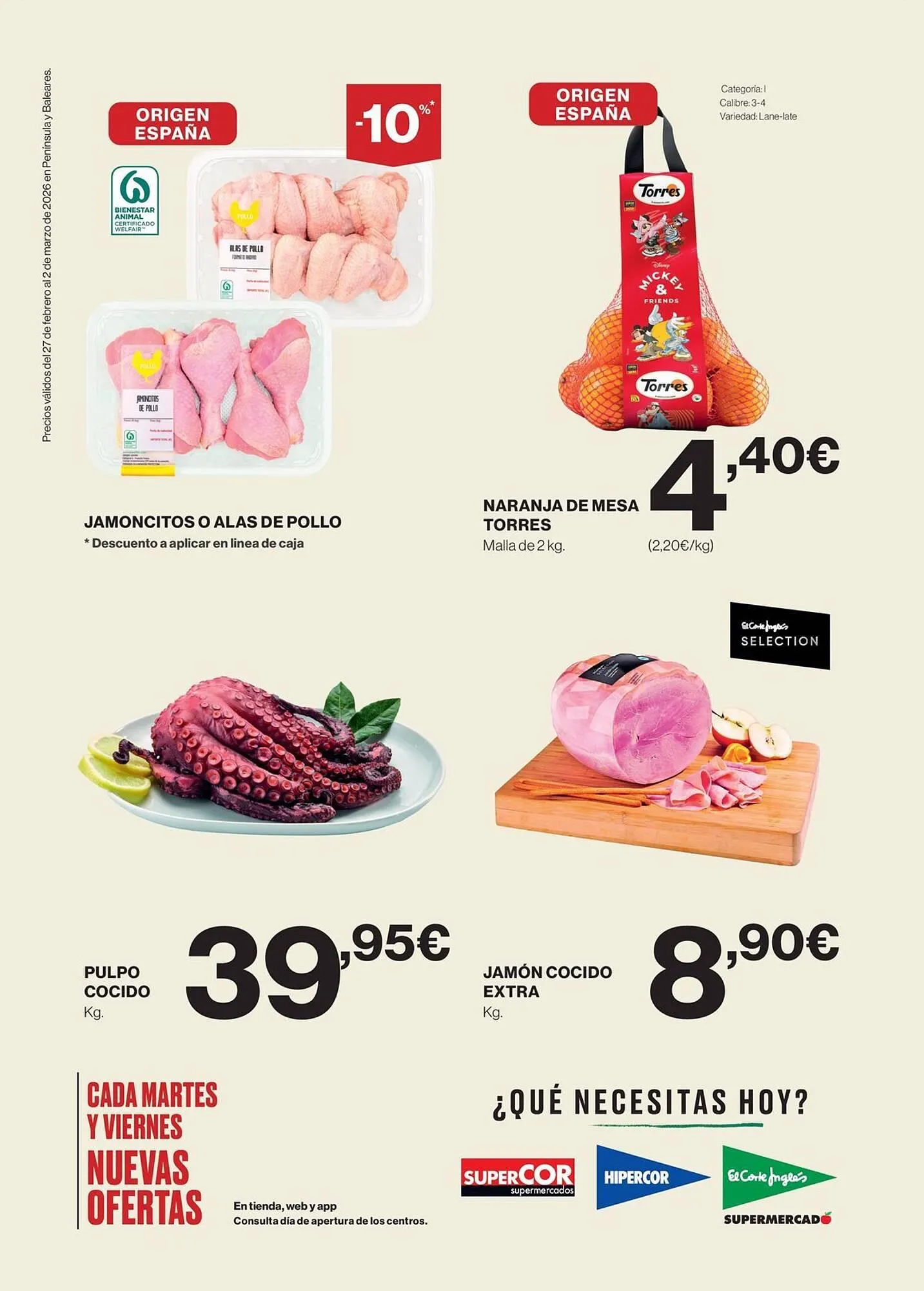 Catálogo de Catálogo Hipercor 27 de febrero al 2 de marzo 2026 - Página 2