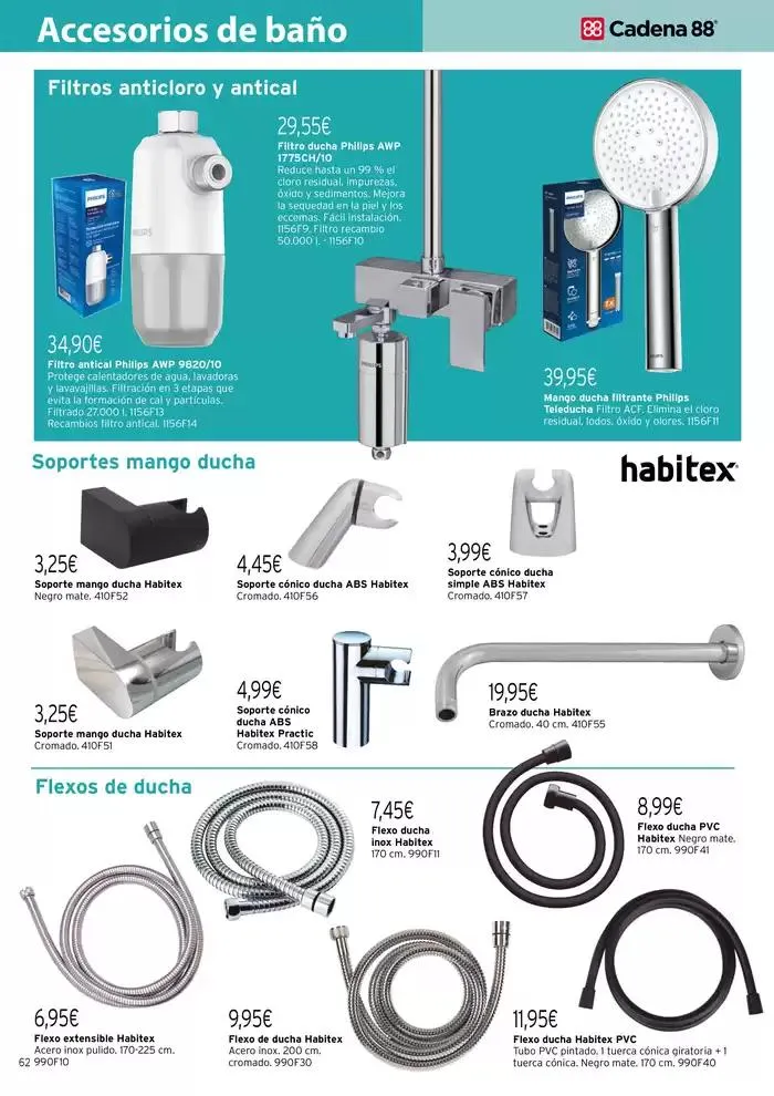 Catálogo de Renovación y mantenimiento del hogar 1 de enero al 31 de diciembre 2025 - Página 62