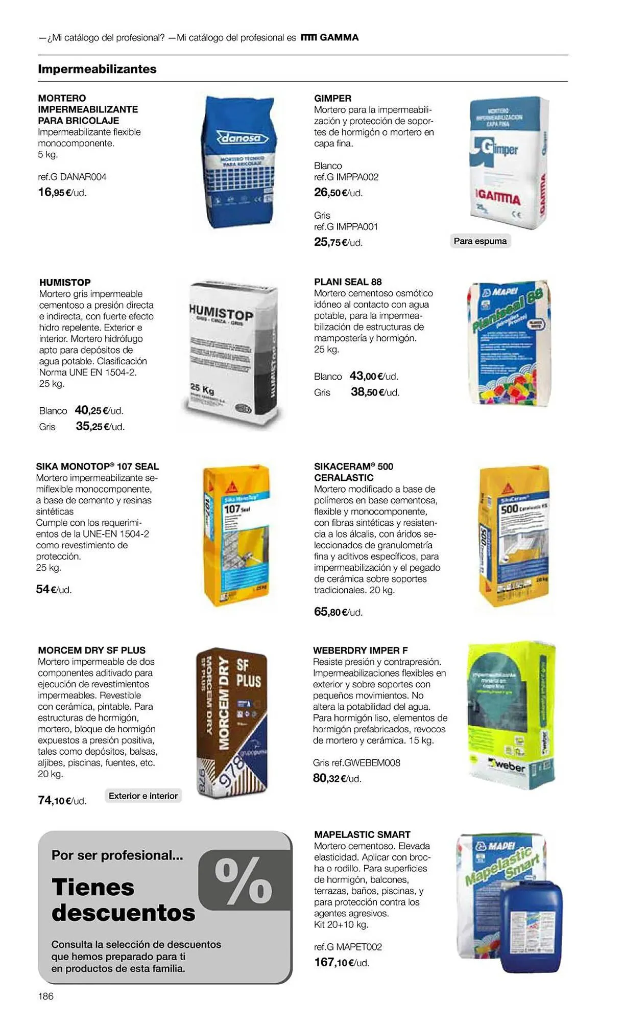 Catálogo de Folleto Grup Gamma 1 de febrero al 31 de diciembre 2023 - Página 188