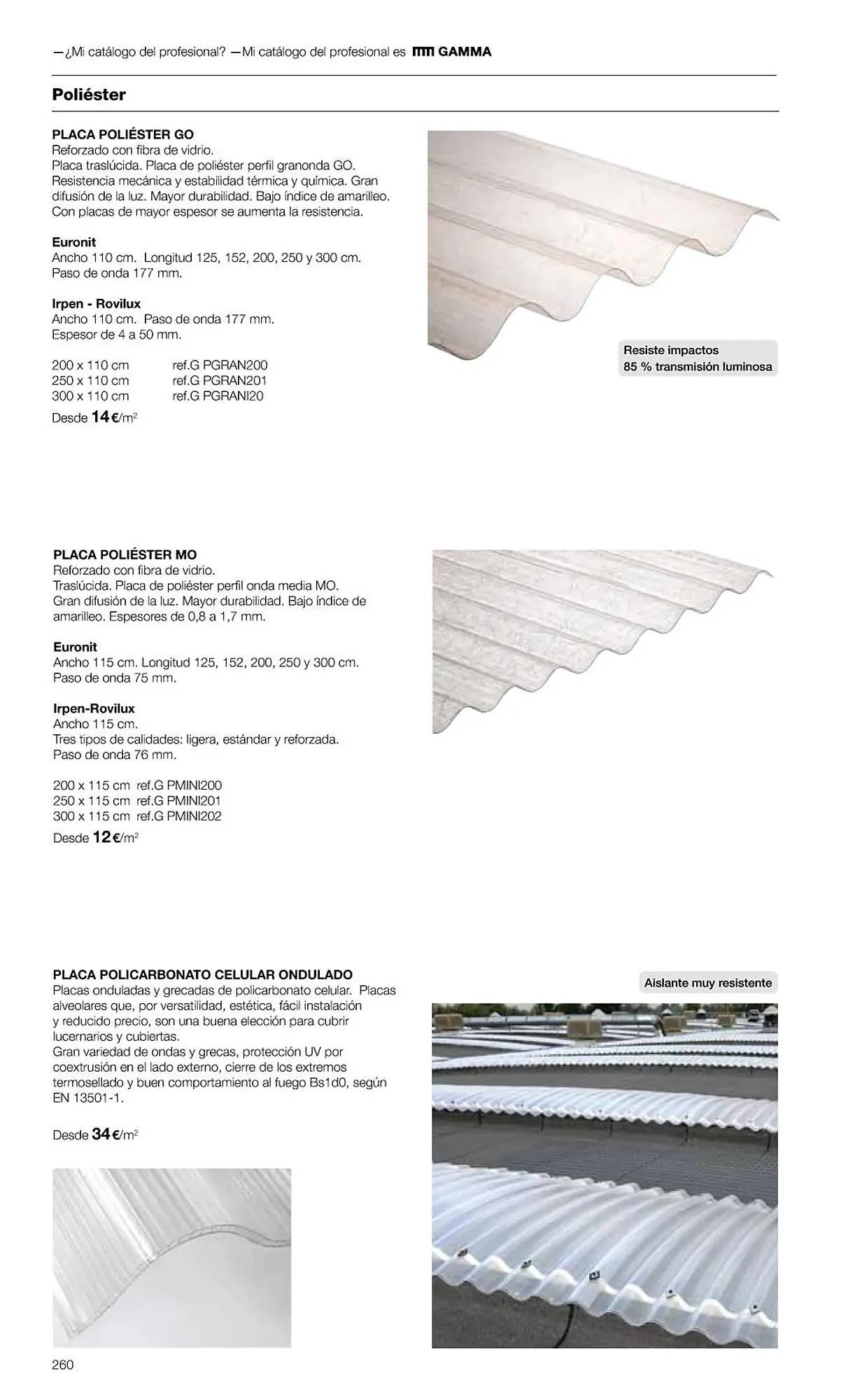 Catálogo de Folleto Grup Gamma 1 de febrero al 31 de diciembre 2023 - Página 262