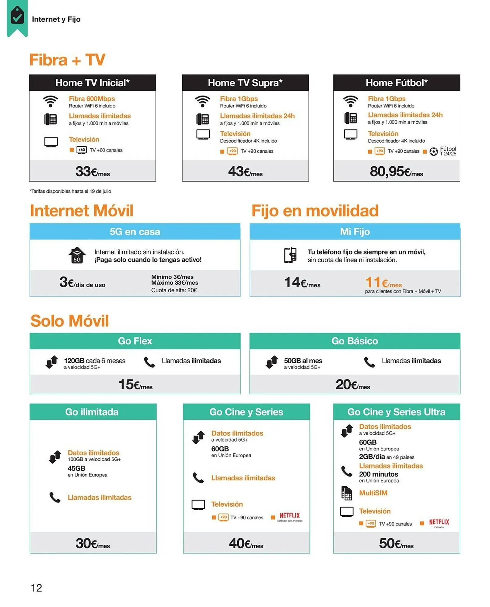 Catálogo de Folleto Orange 1 de julio al 31 de julio 2025 - Página 14
