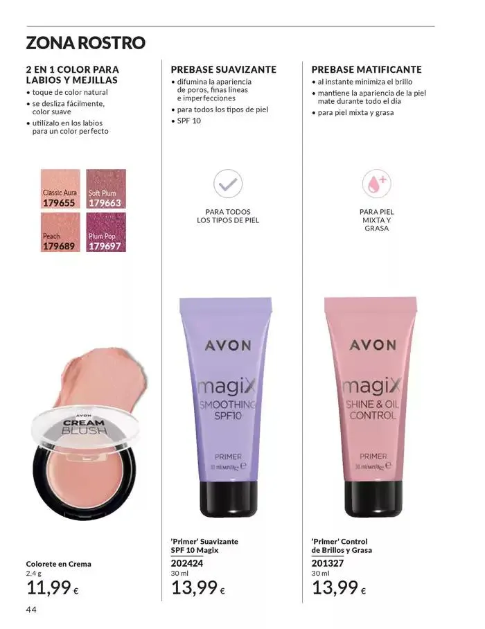 Catálogo de Catálogo AVON 3 de marzo al 31 de marzo 2025 - Página 44