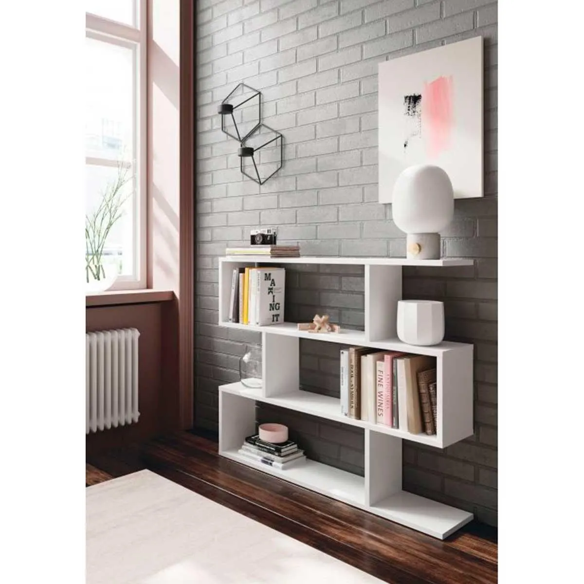 Estantería baja Danerys 97x110x24 cm