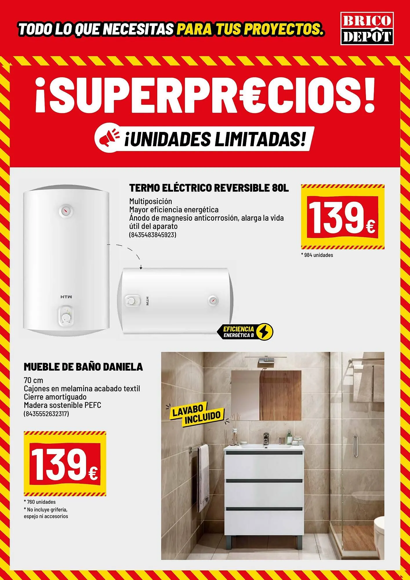 Catálogo de Folleto Brico Depôt 31 de enero al 26 de febrero 2025 - Página 3