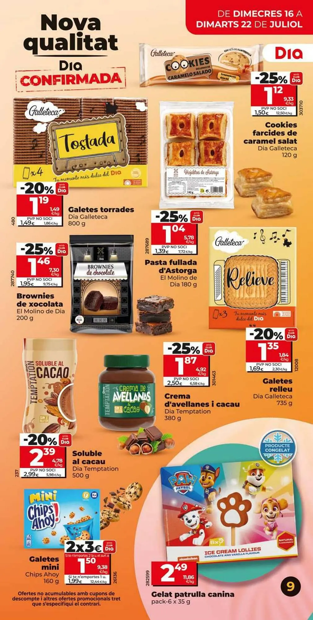 Catálogo de Folleto Maxi Dia 16 de julio al 22 de julio 2025 - Página 9