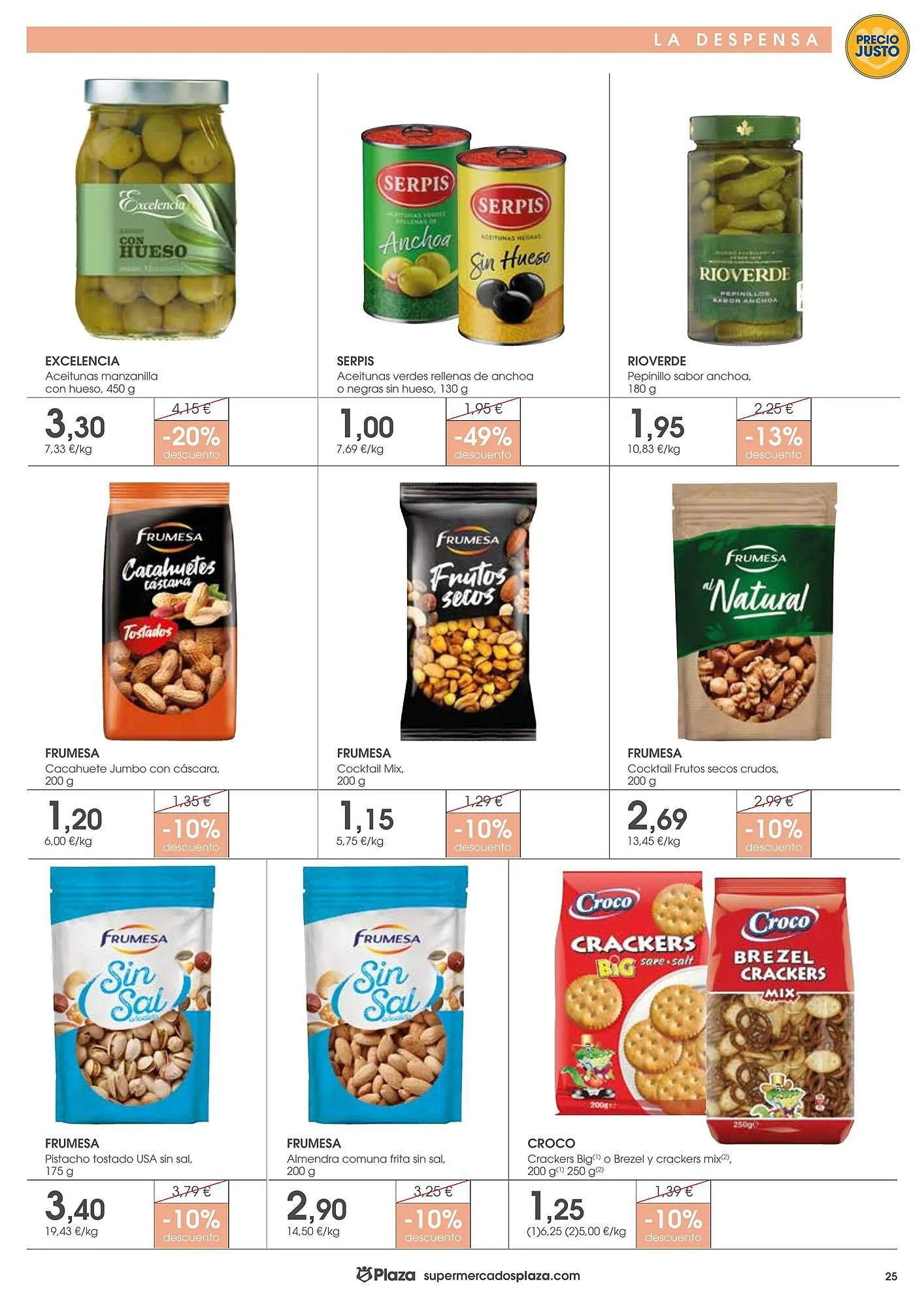 Catálogo de Folleto Supermercados Plaza 23 de abril al 6 de mayo 2026 - Página 25