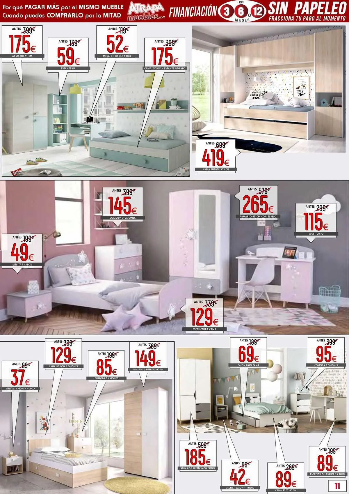 Catálogo de ATRAPAmuebles Folleto 28 de agosto al 11 de septiembre 2023 - Página 11