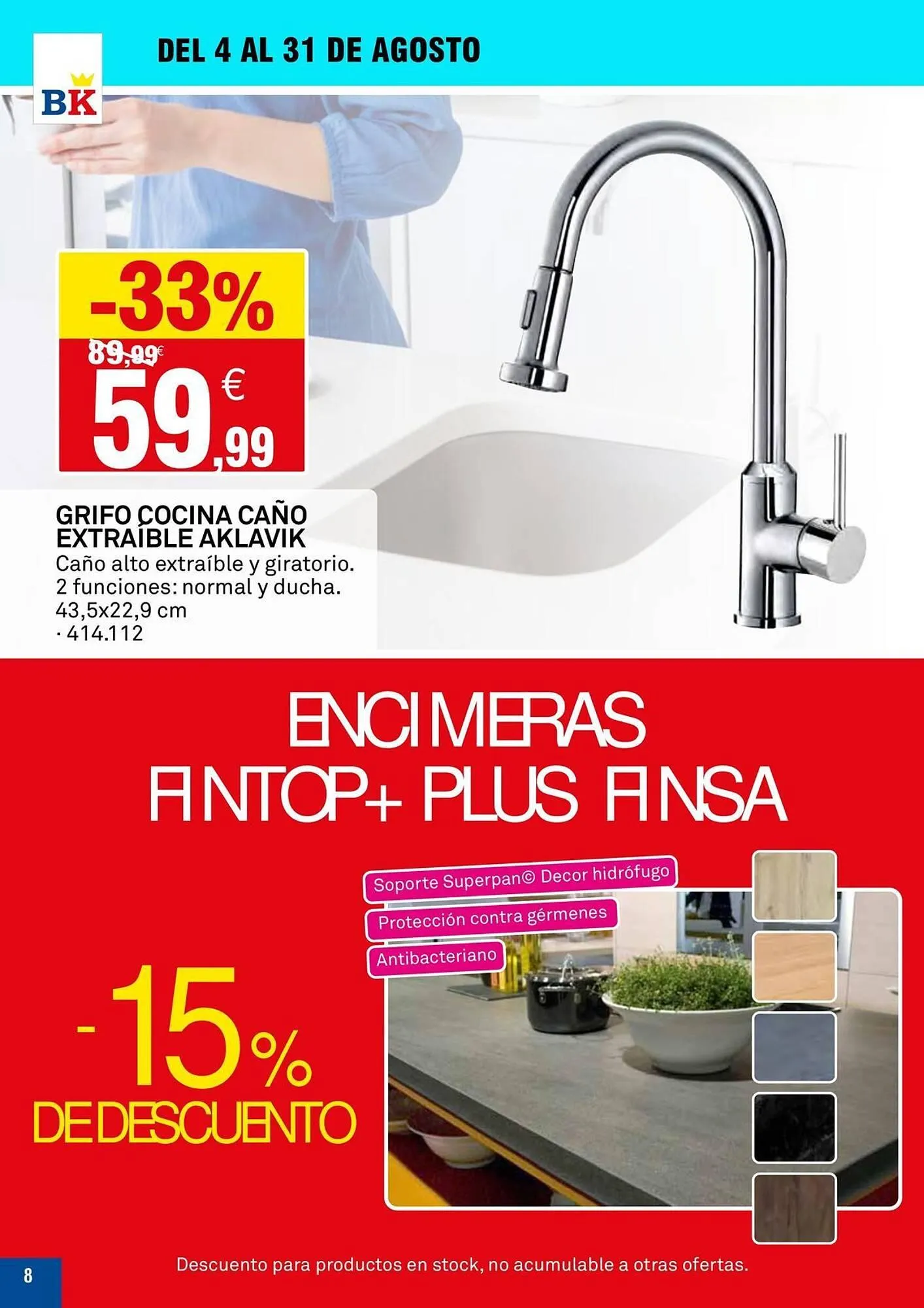 Catálogo de Folleto Bricoking 14 de agosto al 31 de agosto 2025 - Página 8